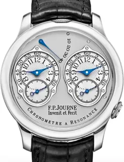 F.P. Journe Chronomètre à Résonance 40mm Platinum Silver