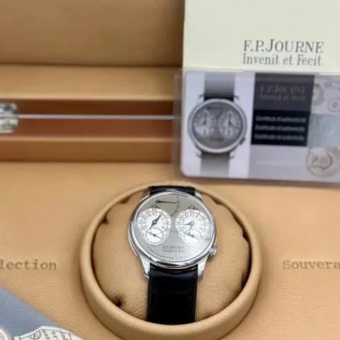 F.P. Journe Chronomètre à Résonance A 40mm Platinum Gray 1