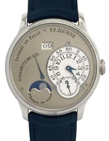 F.P. Journe Octa Octa Lune 38mm Platinum Silver