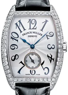 Franck Muller Casablanca 7502 S6 D White gold Silver