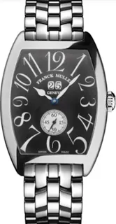 Franck Muller Cintru00e9e Curvex 6850 S6 GG Stainless steel Black