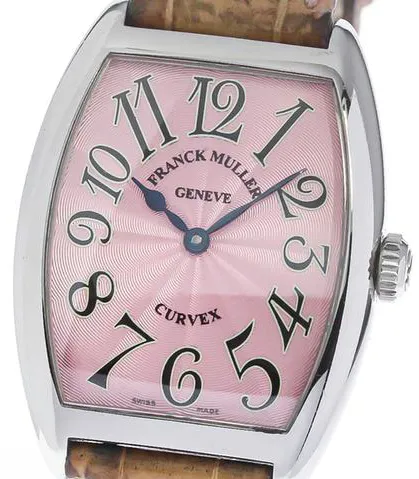 Franck Muller Cintree Curvex 7502 QZ 29mm Stainless steel Rose