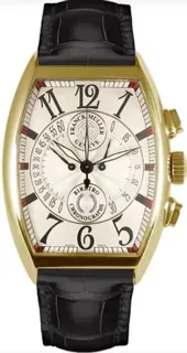 Franck Muller Cintru00e9e Curvex 7850 CC Yellow gold Silver