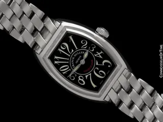 Franck Muller Conquistador 8005LQZ Stainless steel Black