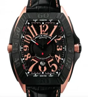 Franck Muller Conquistador 8900 CC GP Rose gold Black