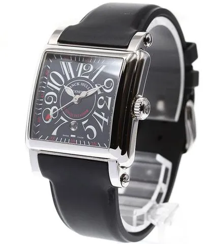 Franck Muller Conquistador Cortez 10000 L 32mm Stainless steel Black 1