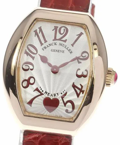 Franck Muller Heart 5002SQZJA 26mm Yellow gold Silver