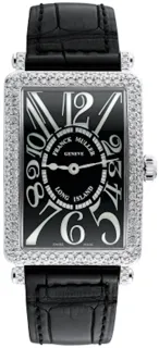 Franck Muller Long Island 952 QZ D White gold Black