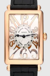 Franck Muller Long Island 952 QZ 26mm Rose gold Silver