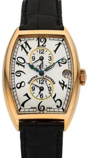 Franck Muller Master Banker 5850 MB 32mm Rose gold Silver