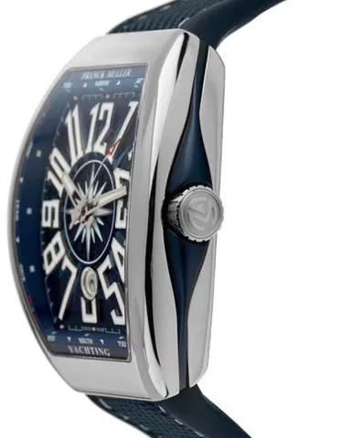 Franck Muller Vanguard V 45 SC DT 53.5mm Stainless steel Blue 2