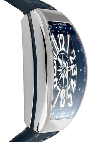 Franck Muller Vanguard V 45 SC DT 53.5mm Stainless steel Blue 3