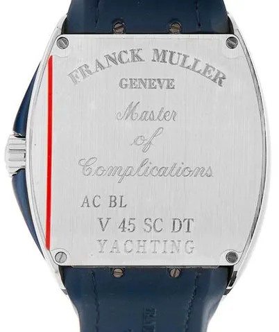 Franck Muller Vanguard V 45 SC DT 53.5mm Stainless steel Blue 4