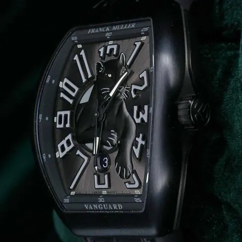 Franck Muller Vanguard V 45 SC DT  TT 2528 45mm Titanium Black 4