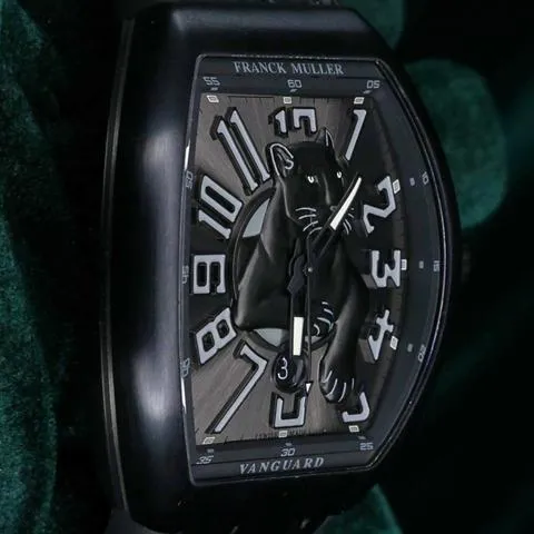 Franck Muller Vanguard V 45 SC DT  TT 2528 45mm Titanium Black 5