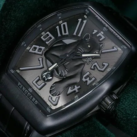 Franck Muller Vanguard V 45 SC DT  TT 2528 45mm Titanium Black 7