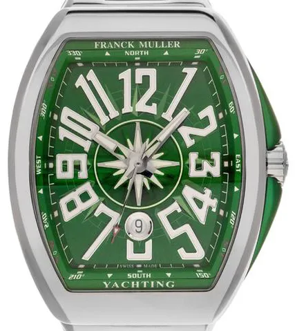 Franck Muller Vanguard V 45 SCDT AC 53.5mm Stainless steel Green