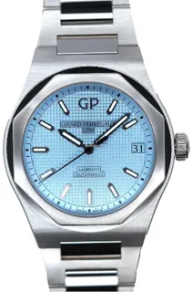 Girard-Perregaux Laureato 81010-11-200711A Stainless steel Blue