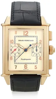 Girard-Perregaux Vintage 1945 9021 Rose gold Silver