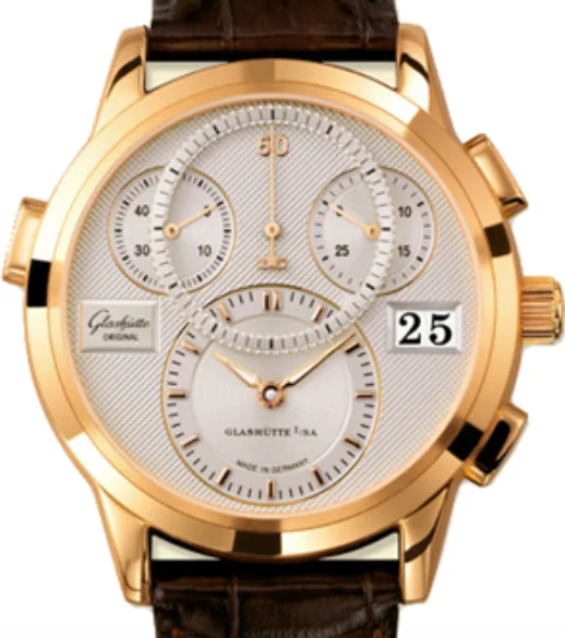 Glashütte PanoMaticChrono 95-01-01-01-04 39.5mm Yellow gold