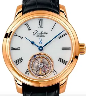 Glashütte Senator 1-94-11-01-01-04 Rose gold White