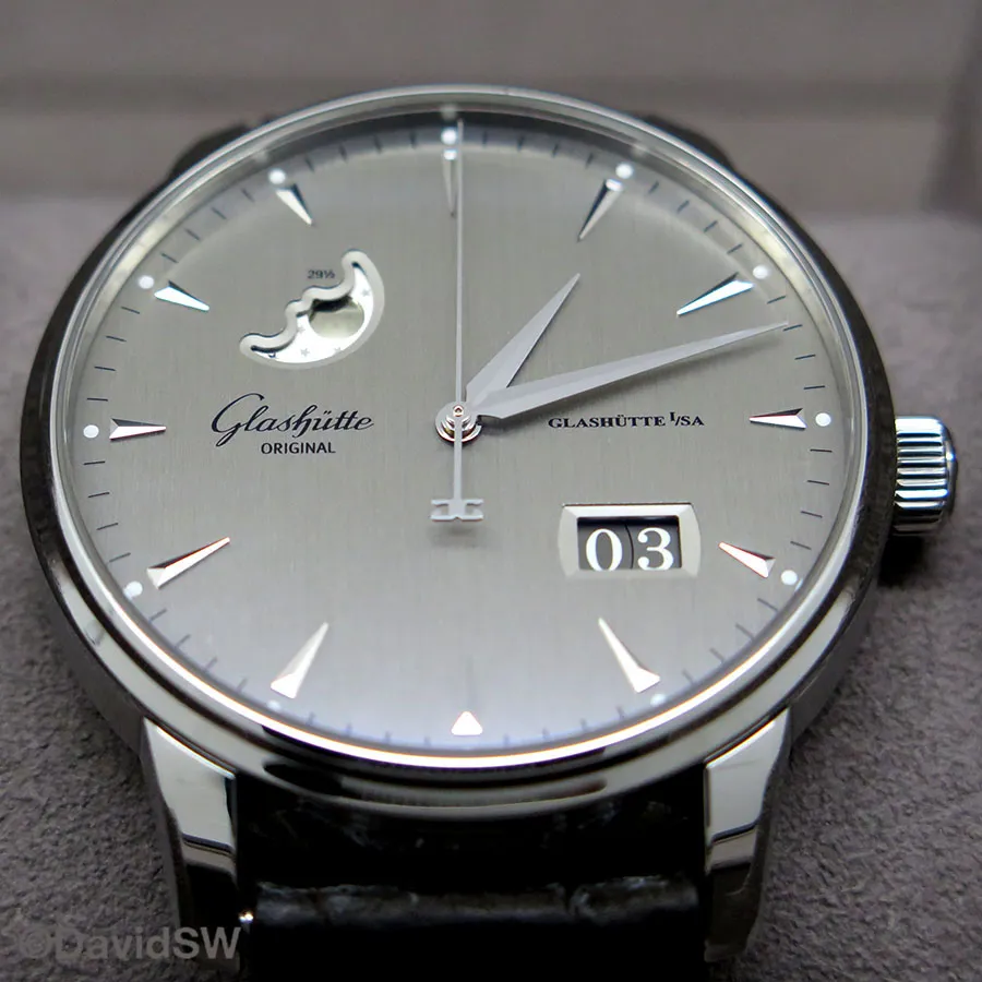 Glashütte Senator Excellence 1-36-04-03-02-31 42mm Stainless steel Silver 2