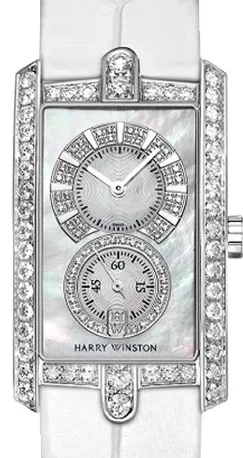 Harry Winston Avenue 46mm White gold Mother-of-pearl