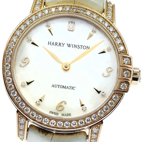 Harry Winston Midnight MIDAHM29RR001 30mm Red gold White