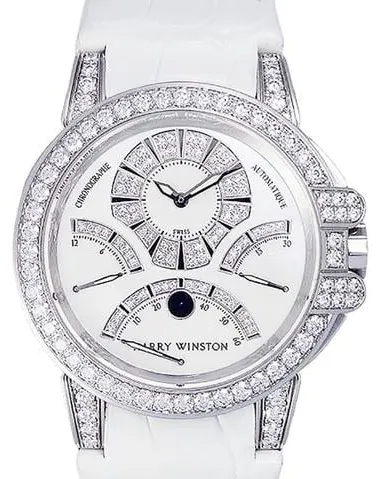 Harry Winston Ocean 400/MCRA44WL.MD/D3.1 44mm White gold Mother-of-pearl