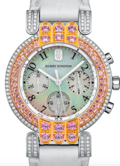 Harry Winston Premier 38mm White gold Mother-of-pearl