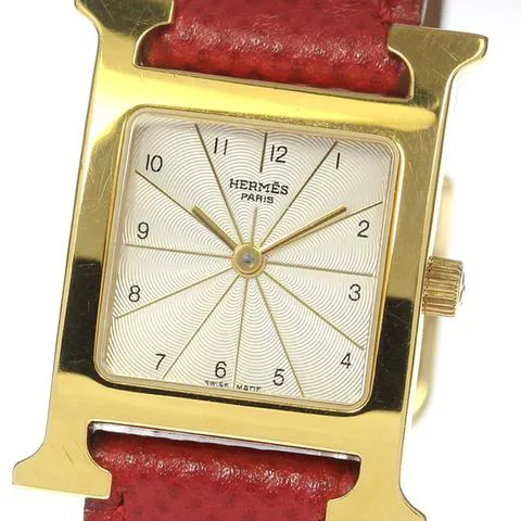 Hermès Heure H HH1.201 21mm Yellow gold Gold