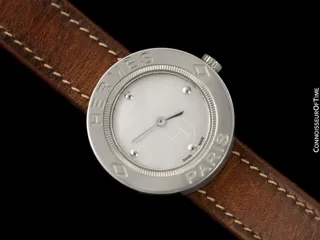 Hermès Passe Passe PP1.210 Stainless steel White