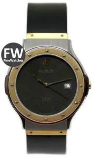 Hublot Classic 1521.1 Yellow gold and Stainless steel Black