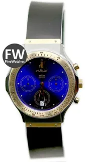 Hublot Classic 1621.2 Yellow gold and Stainless steel Blue