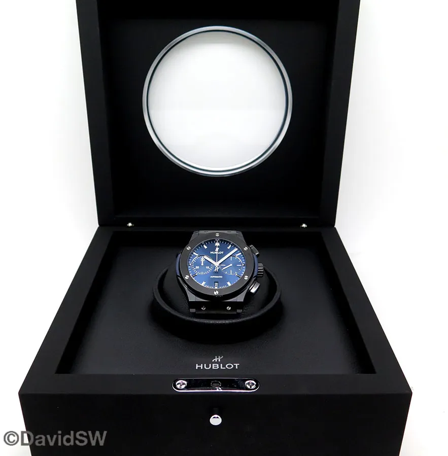 Hublot Classic Fusion 521.CM.7170.LR 45mm Ceramic Blue 1