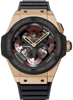 Hublot King Power 771.OM.1170.RX Rose gold Skeletonized