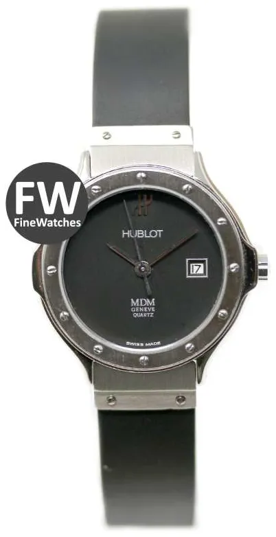 Hublot MDM 1393.1 28mm Stainless steel Black