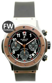 Hublot Super B 1926.7 42mm Yellow gold and Stainless steel Black