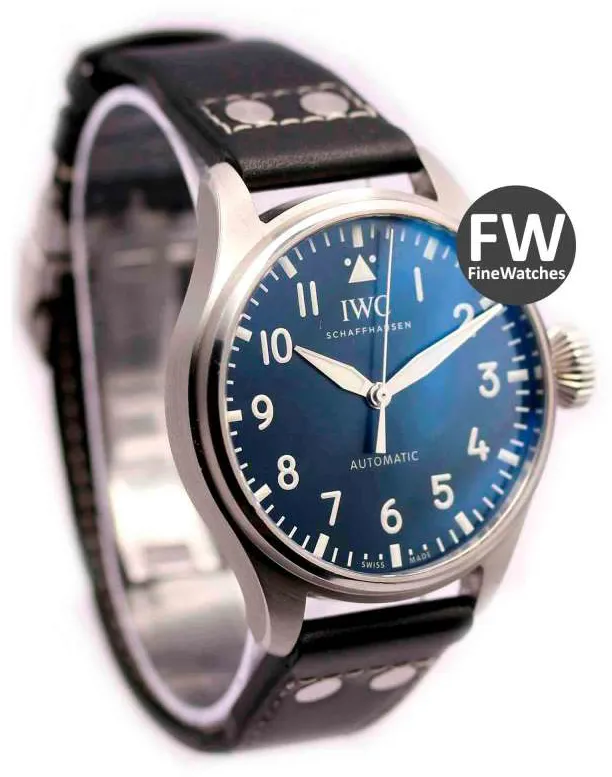 IWC Big Pilot IW329303 43mm Stainless steel Blue 4