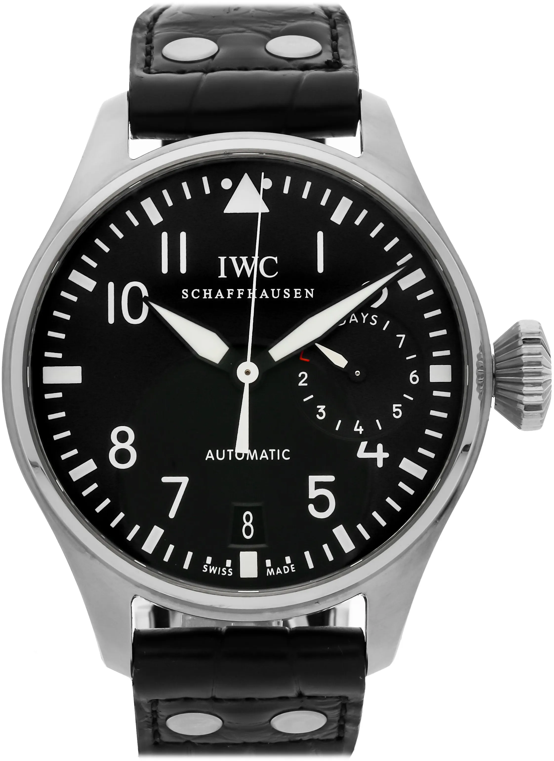 IWC Big Pilot IW500401 46mm Stainless steel Black