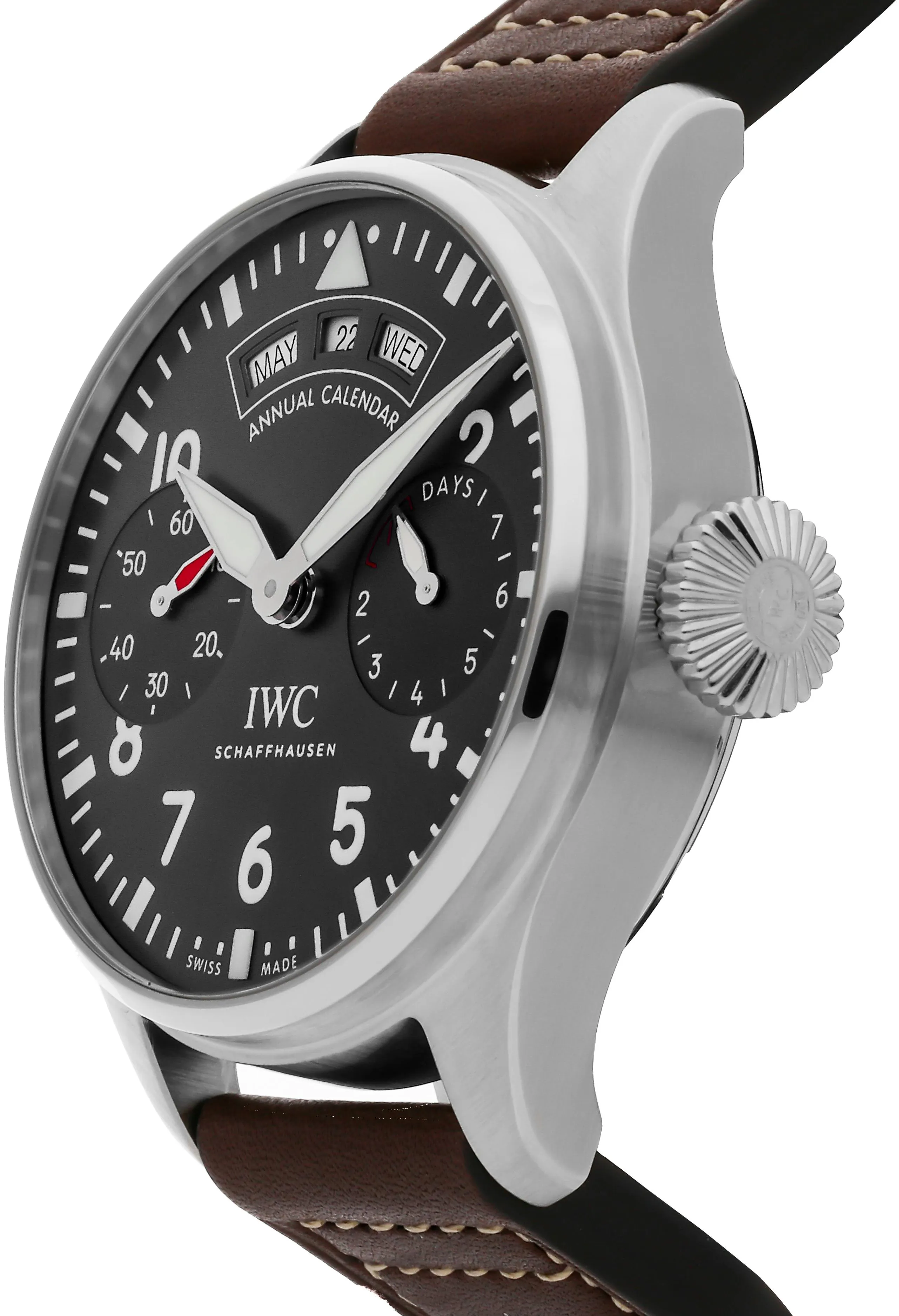 IWC Big Pilot IW502702 46mm Stainless steel Gray 1