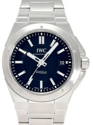 IWC Ingenieur Automatic 39mm Stainless steel Black