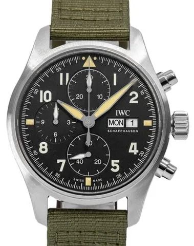 IWC Pilot IW387901 41mm Stainless steel Black