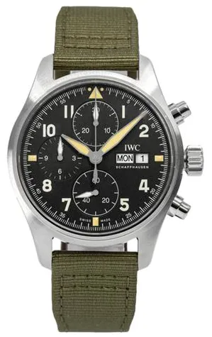 IWC Pilot IW387901 41mm Stainless steel Black 3