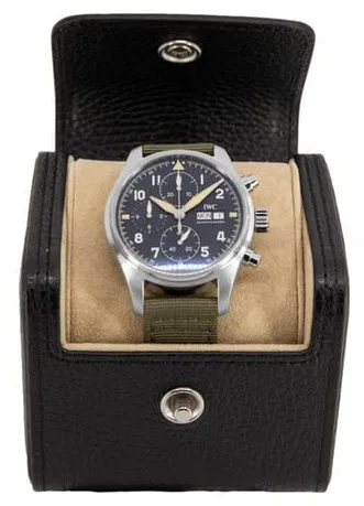 IWC Pilot IW387901 41mm Stainless steel Black 8