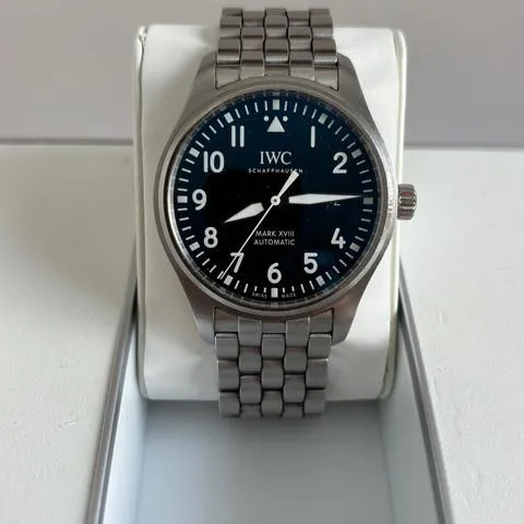 IWC Pilot Mark XVIII IW327011 40mm Stainless steel Black