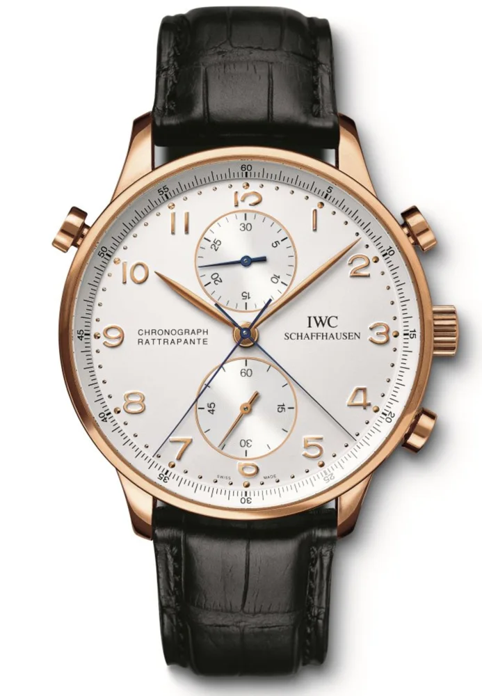 IWC Portugieser IW371203 41mm Rose gold Silver