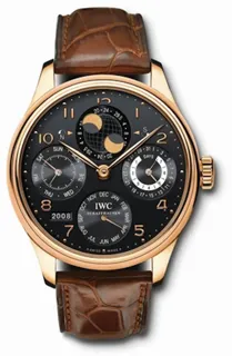 IWC Portugieser IW502119 Rose gold Black