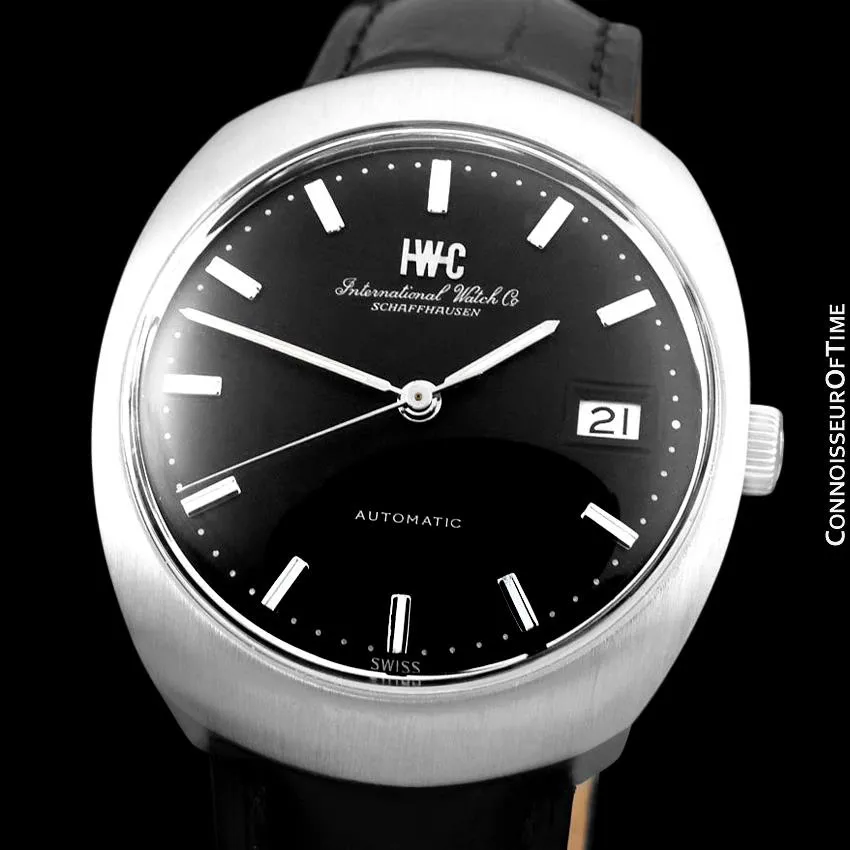 IWC R 815 A 35mm Stainless steel Black 1