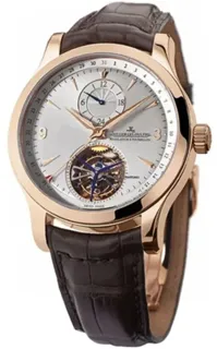 Jaeger-LeCoultre Master Tourbillon Q1652420 Rose gold Silver